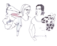 NVC Tools at the Innsbruck School; drawn by Saskia Sievert